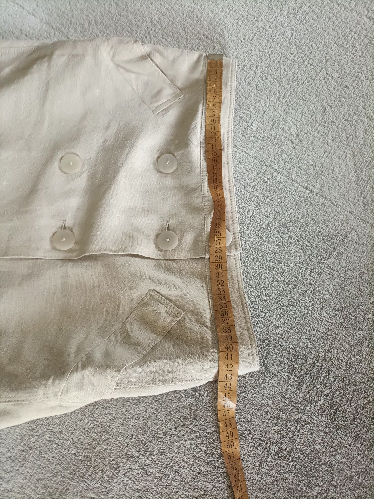 Spódnica lniana Massimo Dutti 40