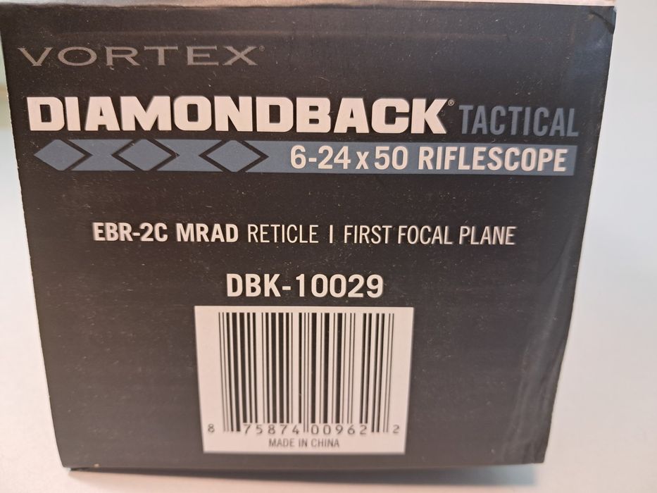 Оптичний приціл Vortex Diamondback Tactical 6-24X50 FFP