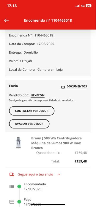 Maquina de sumos praticamente nova