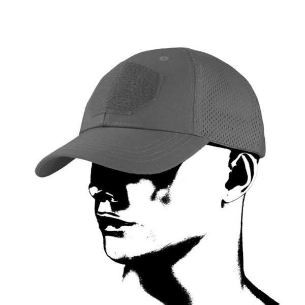 Czapka wojskowa  Baseball Mesh  szara CamoMG