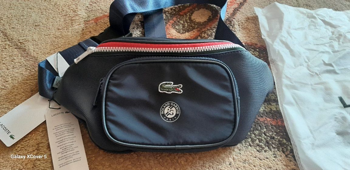 Nerka.Saszetka.Biodrówka.Torba.Firma Lacoste.Męska.ORYGINALNA.!!