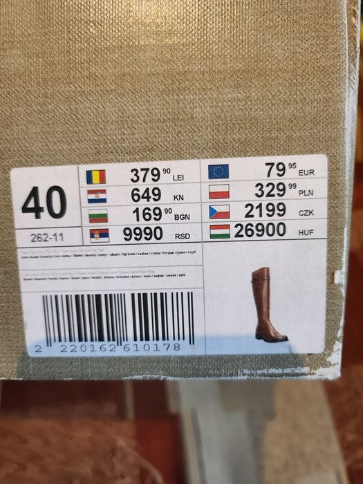 Kozaki Lasocki rozmiar 40