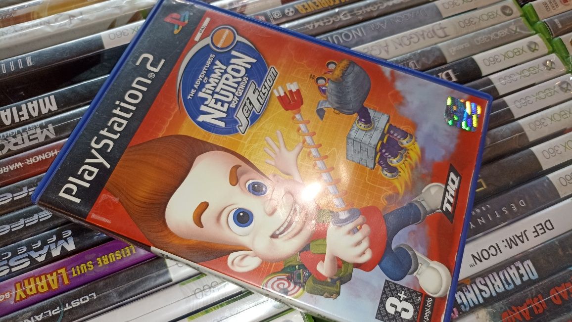 The Adventures Of Jimmy Neutron Boy Genius Jet Fusion PS2