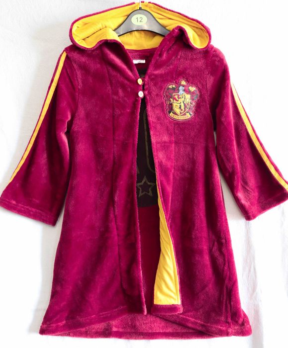 Дитячий халат-мантія квіддич гаррі Поттер Хогвартс з капюшоном 116-122