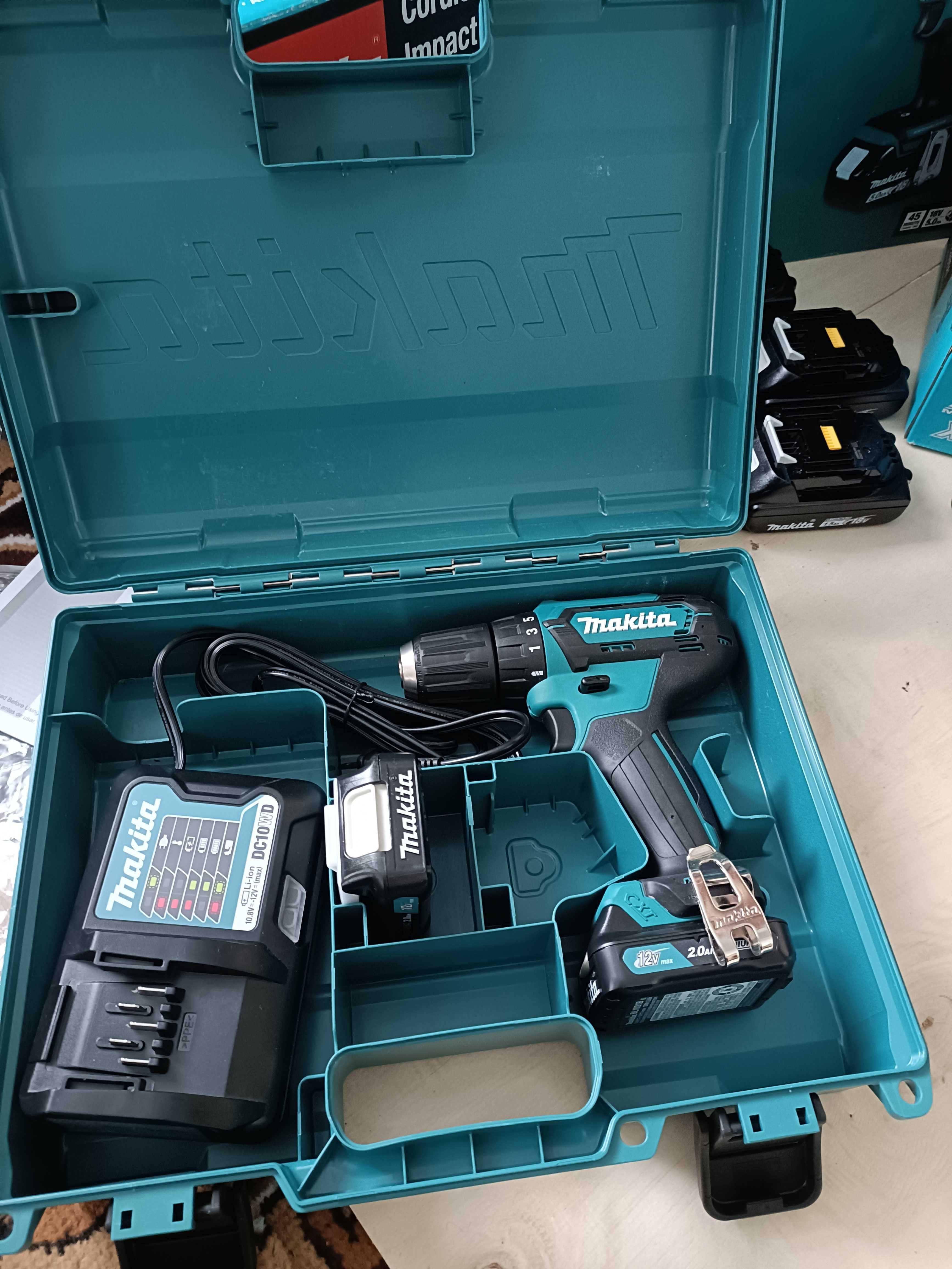 Акумуляторний ударний гвинтоверт імпакт Makita XDT14(Європа DTD 154)