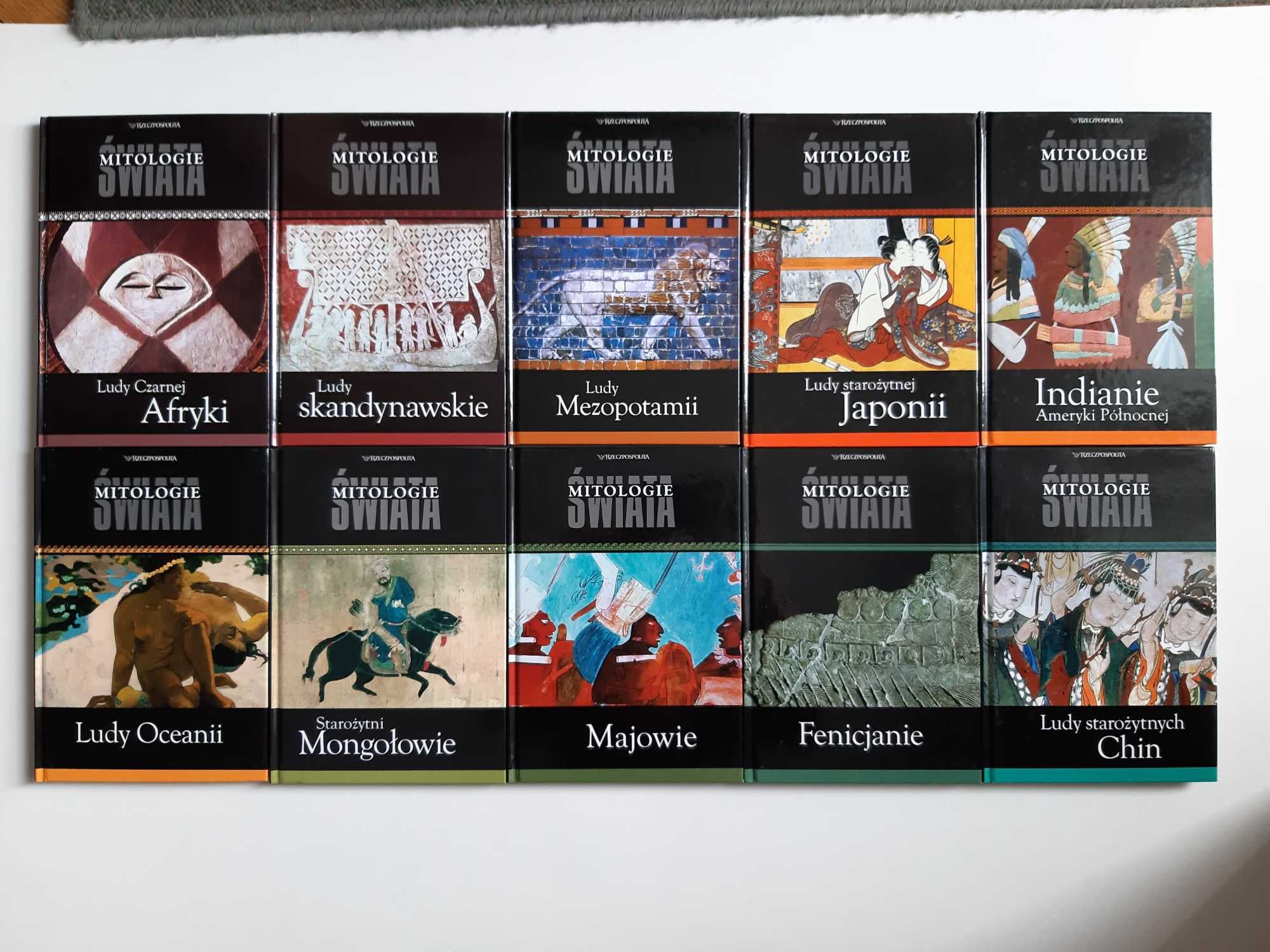 Seria Mitologie Świata Rzeczpospolita – 23 tomy (z 25)