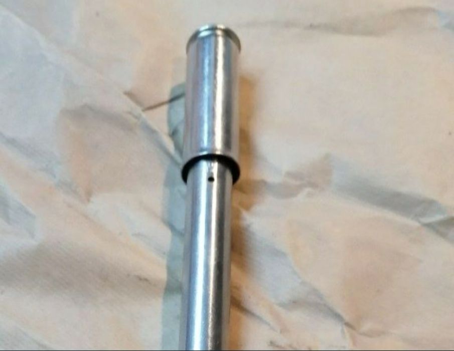 Pompka 32cm romet prl oryginał z epoki motorynka chrom