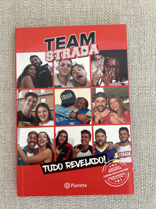 Livro Team Strada Autografado