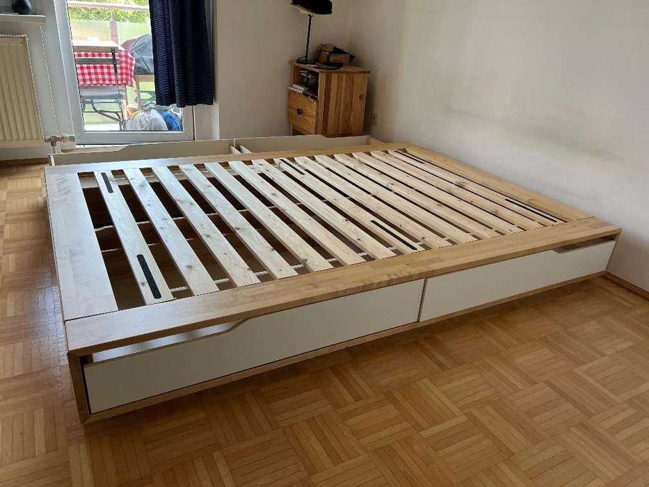 Łóżko IKEA Mandal r.140x200cm - dostawa gratis