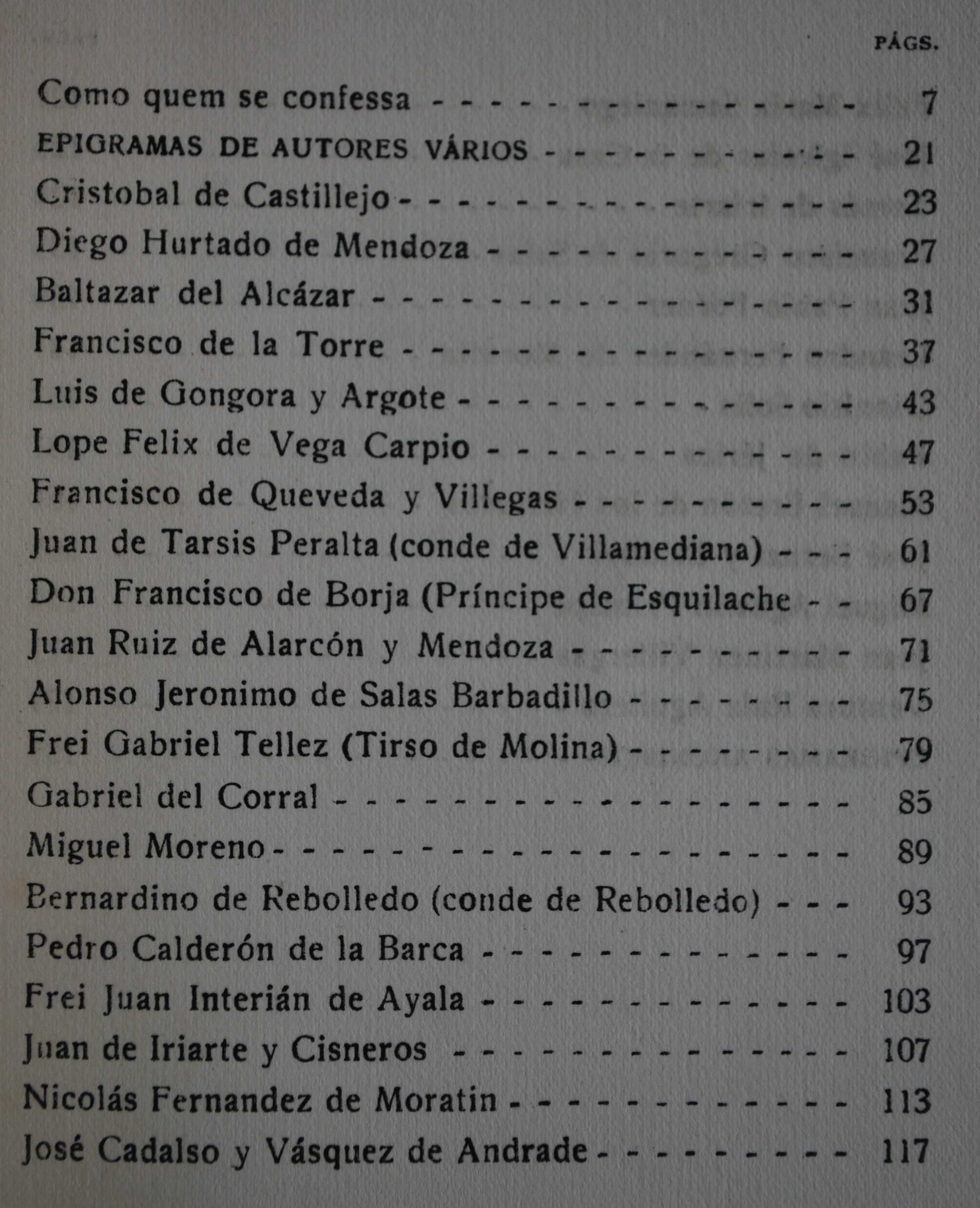 Cem Epigramas Espanhóis (1.ª Edição ano 1943)