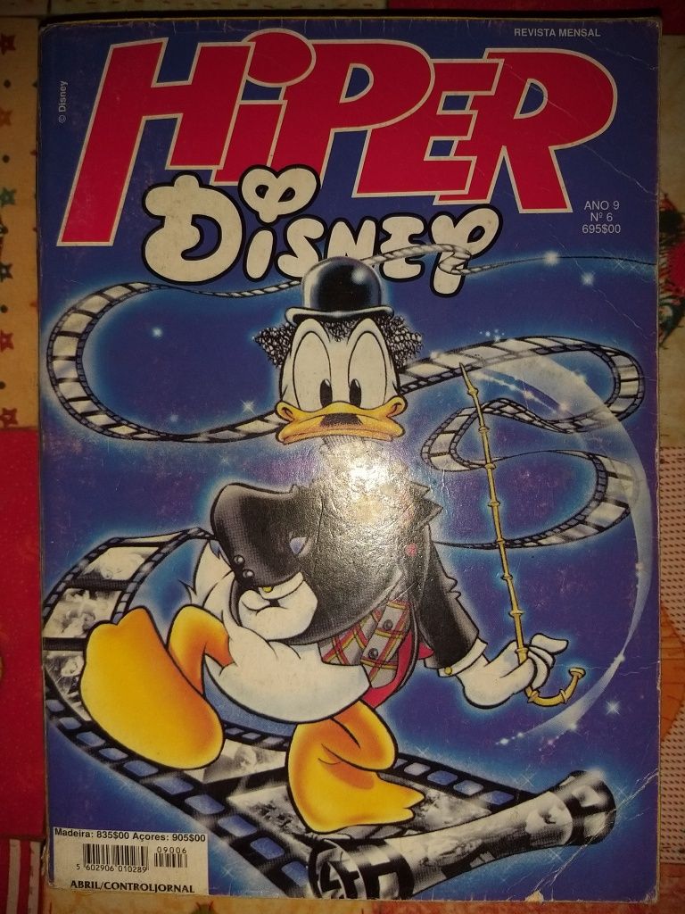 Revistas Hiper Disney e Tio Patinhas Disney