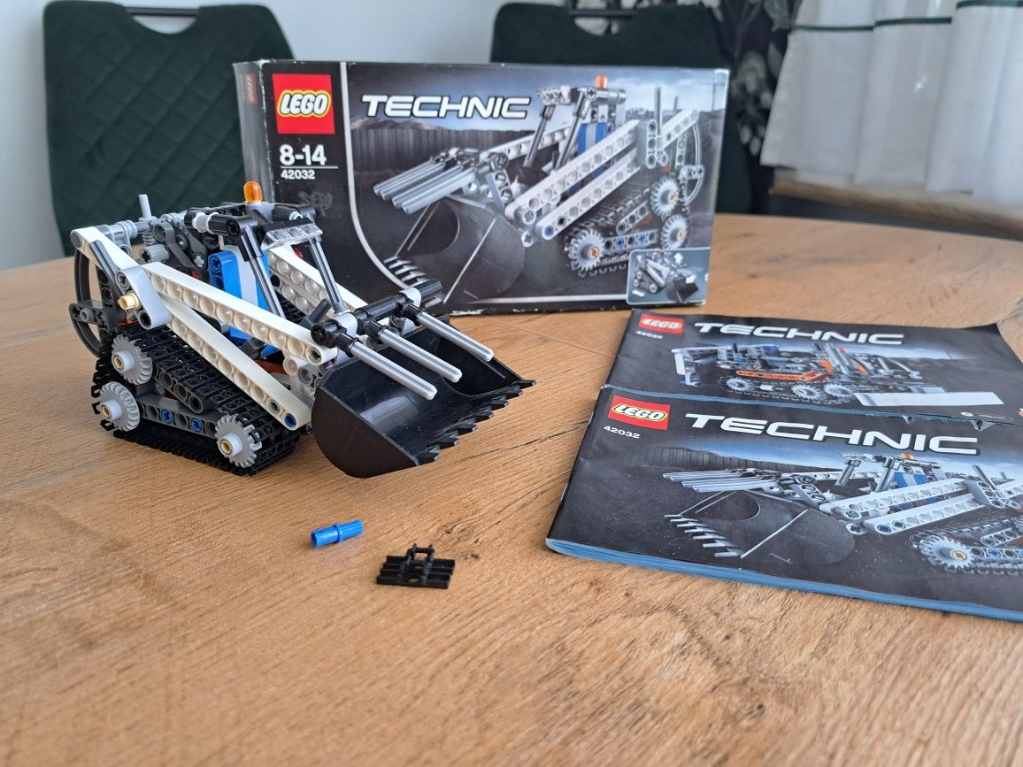Lego technic 42020 kelikopter 42032 koparka ładowarka