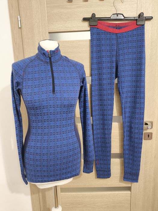 Devold S, Komplet zestaw wełniany termiczny, Wool Wełna