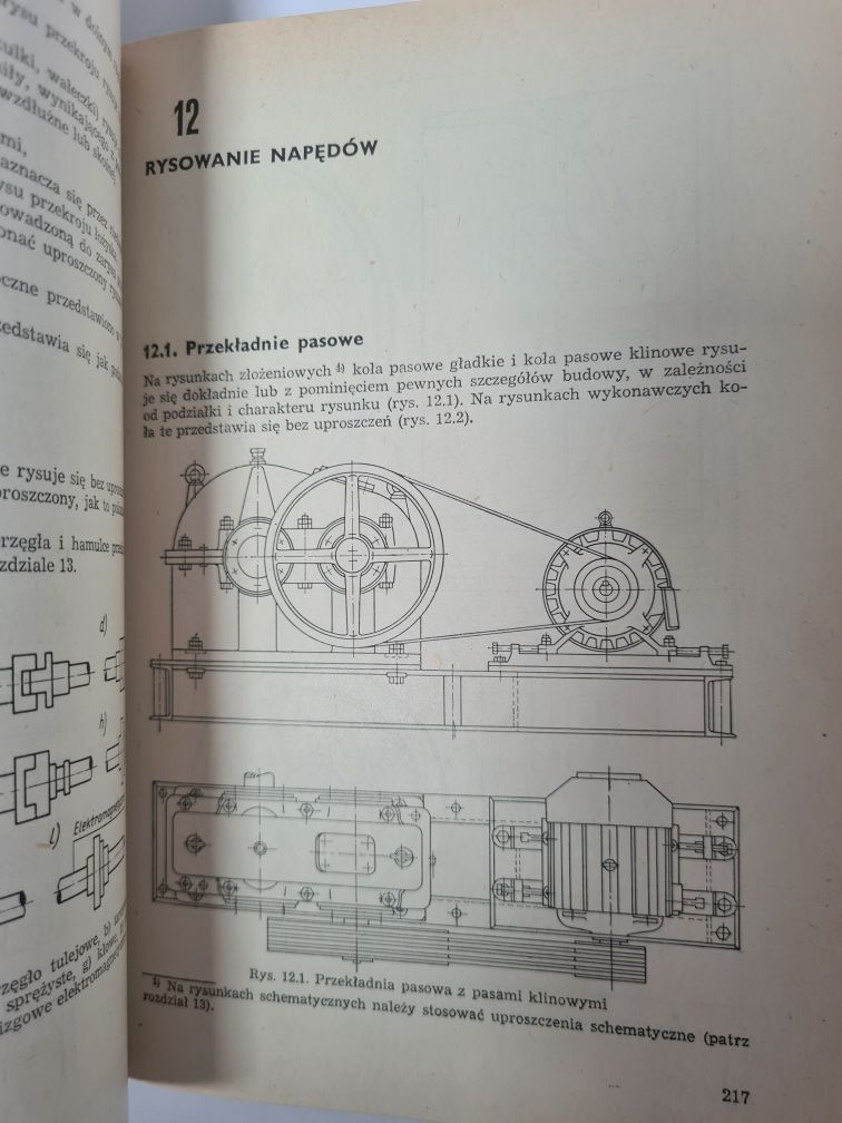 Rysunek techniczny maszynowy - Tadeusz Dobrzański