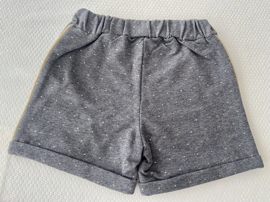 Calções Chicco cinzento/dourado 18 meses