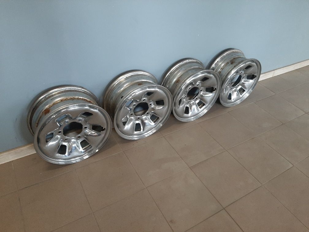 Felgi Toyota 6x139.7 15" Chromowane