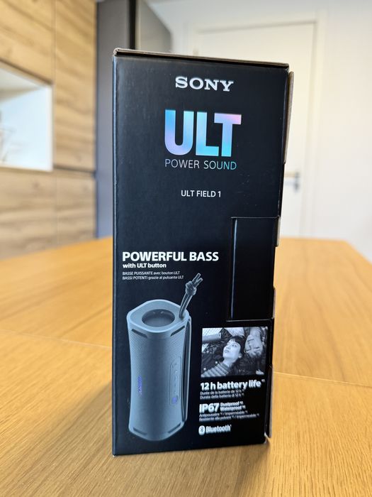 Coluna Portátil - Sony ULT Field 1 - Som Potente e Design Resistente