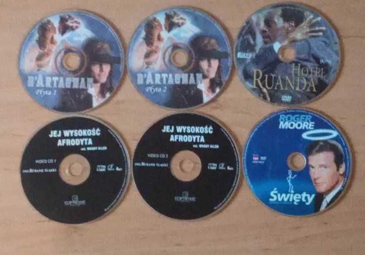 Hotel Ruanda i trzy inne filmy na DVD i VCD