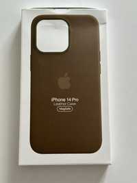 Чохол Leather Case на Iphone 14Pro
