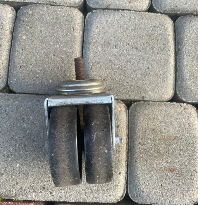 Kółka podwójne transportowe 10 szt