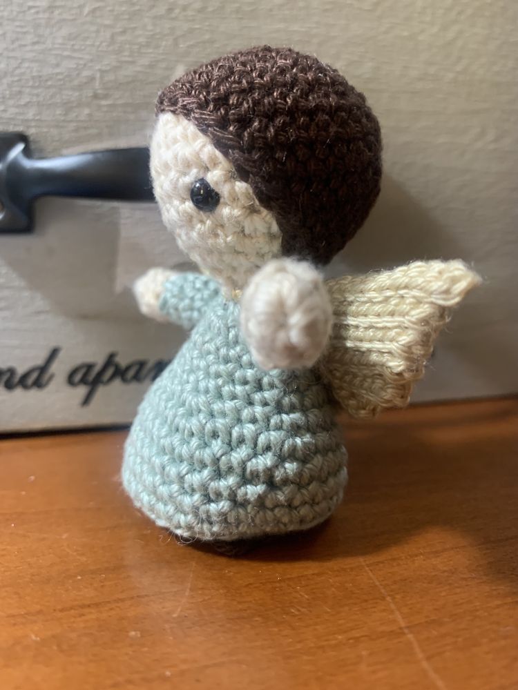 Anjo da Guarda Amigurumi