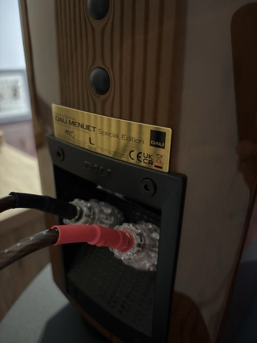 Colunas Dali Menuet SE (Caixa Aberta, 4 horas de uso)