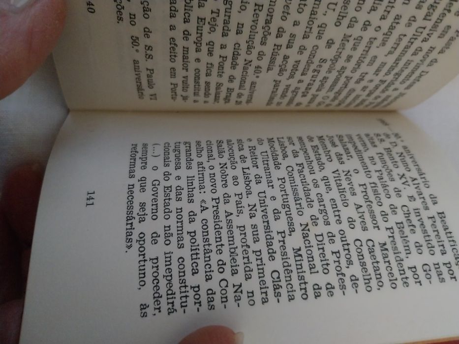 Efemérides e Sinopse da História de Portugal – 1969 – Portucalense Edi