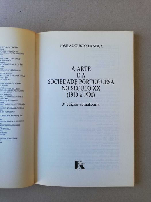 A arte e a sociedade portuguesa no século XX (1910 a 1990)