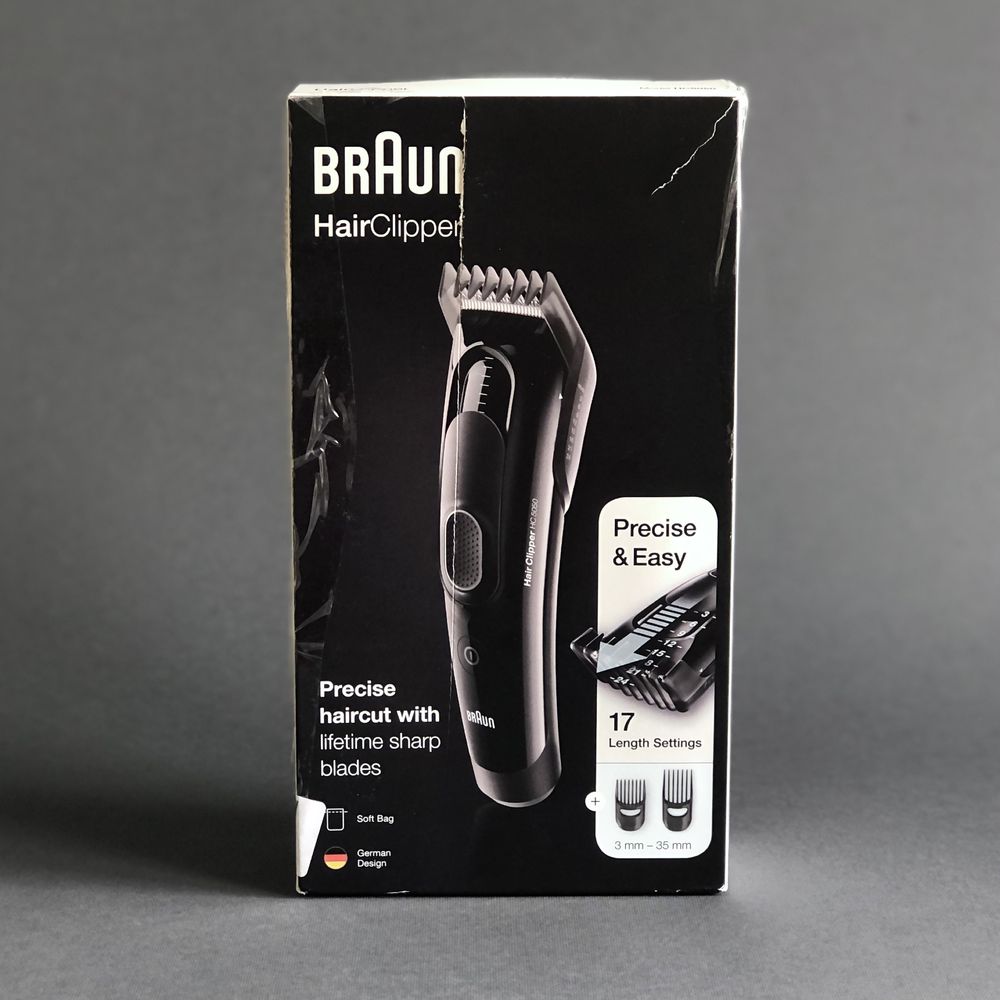 Машинка для стрижки Braun hair clipper precise easy 17, 5427
