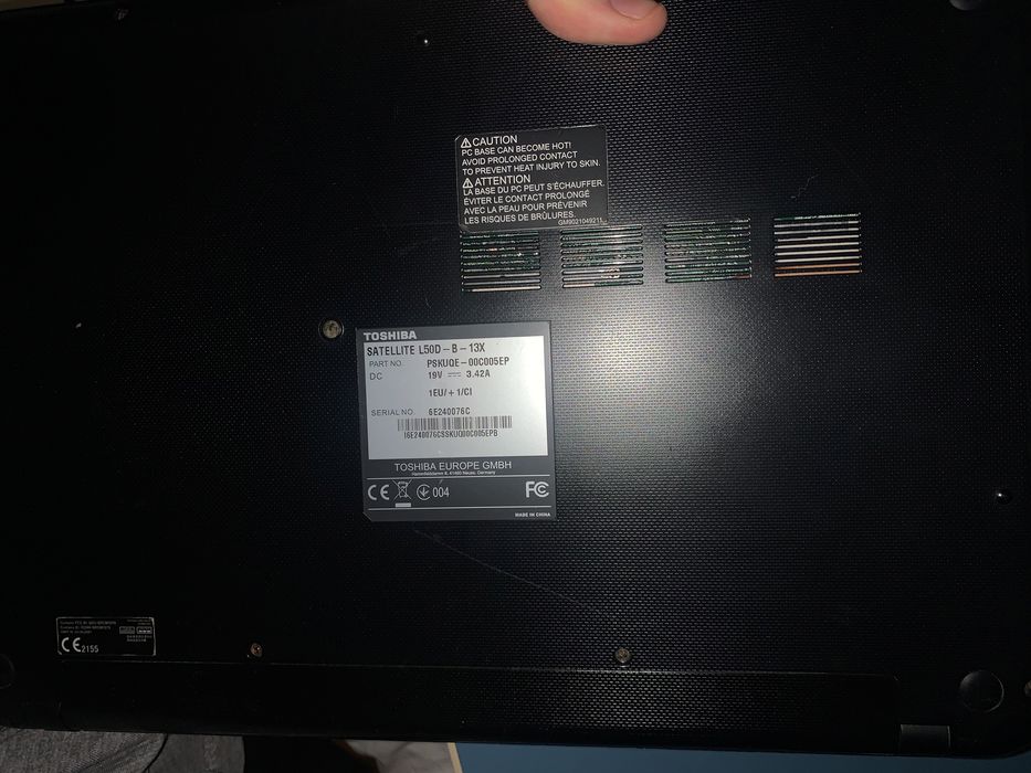 Computador portátil TOSHIBA Satellite L50