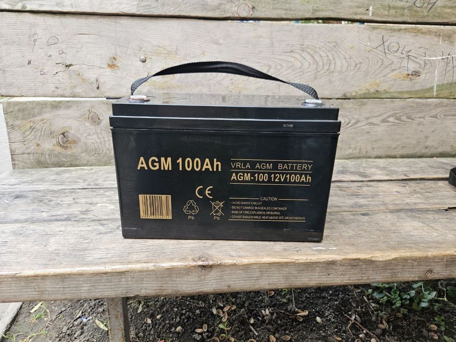 Акумулятор Agm 100Ah 12v 100Ah