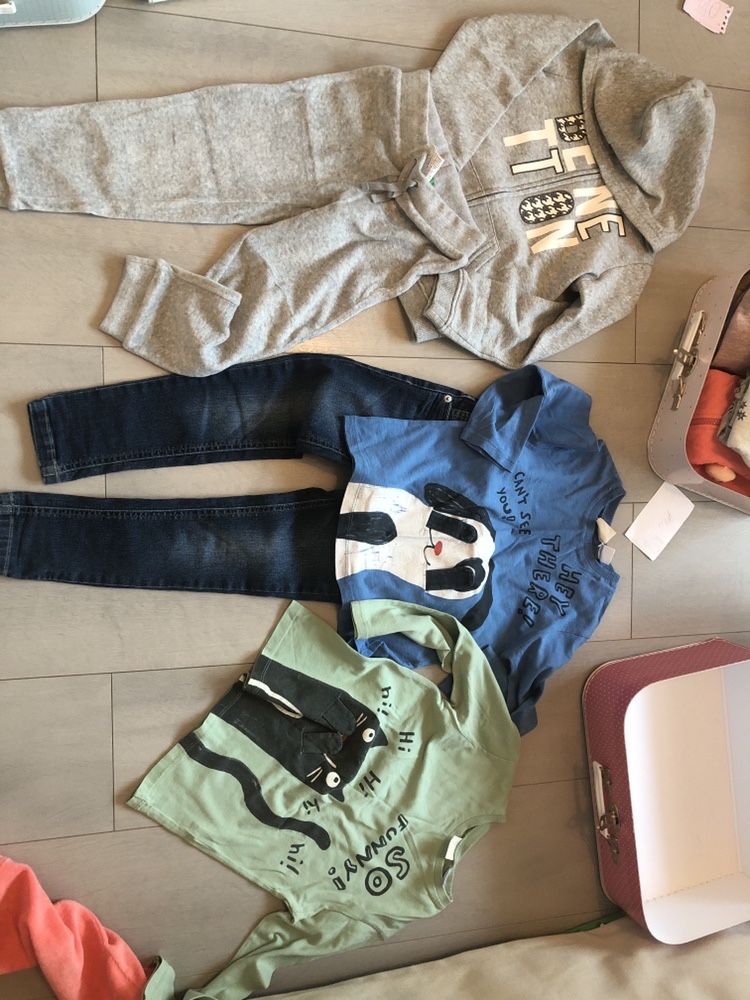 Zestawy 3/4 lata Benetton