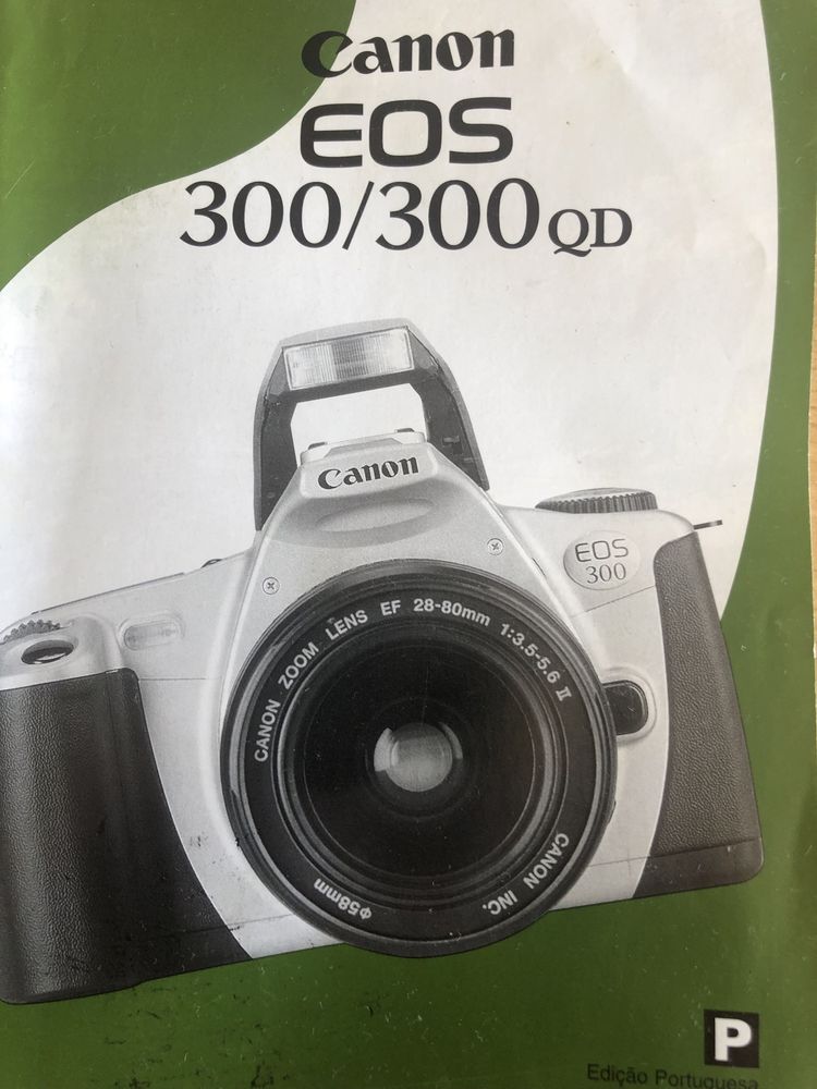 Máquina fotográfica Cânon EOS 300  QD