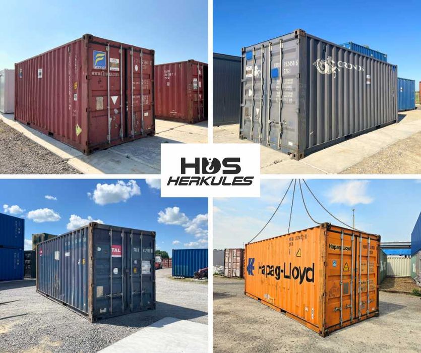 Kontener morski, oceaniczny, magazynowy, garaż 20DV/6m, transport