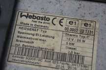 Webasto ogrzewanie postojowe mazda CITD citroen chrysler diesel