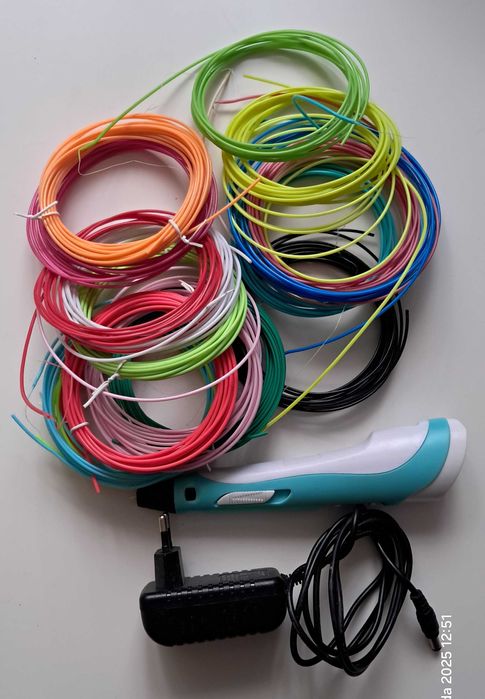 Długopis 3D z zapasem materiału