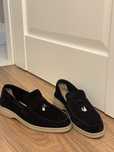 Loafersy czarne uzywane