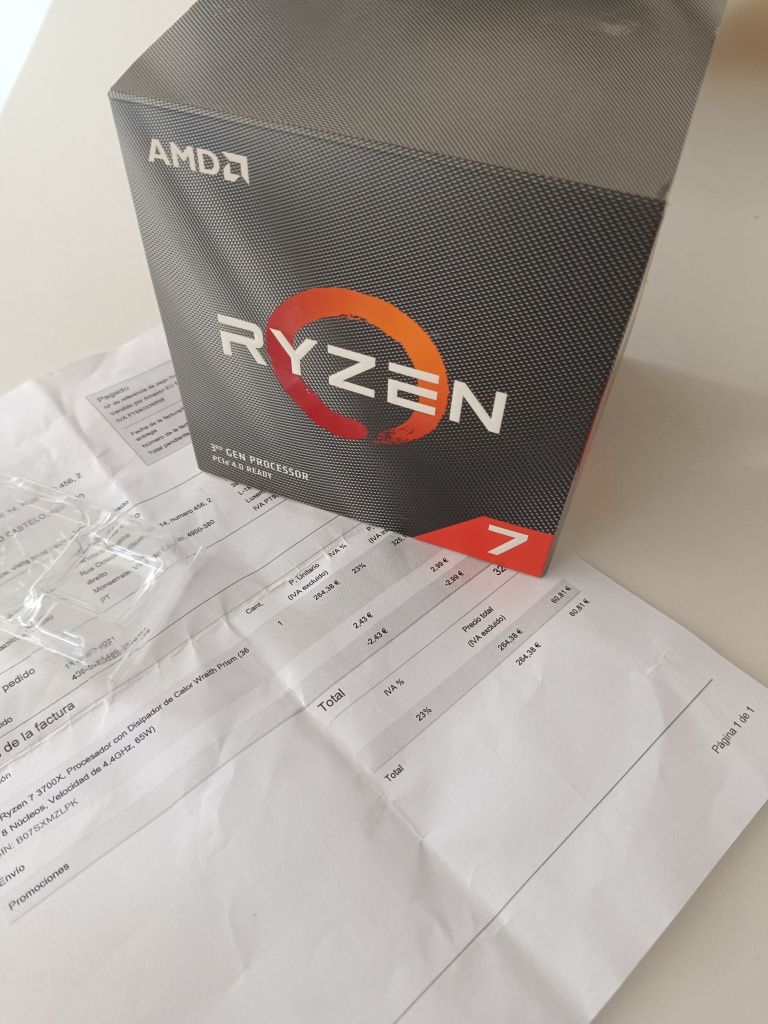 Processador AMD Ryzen 3700x