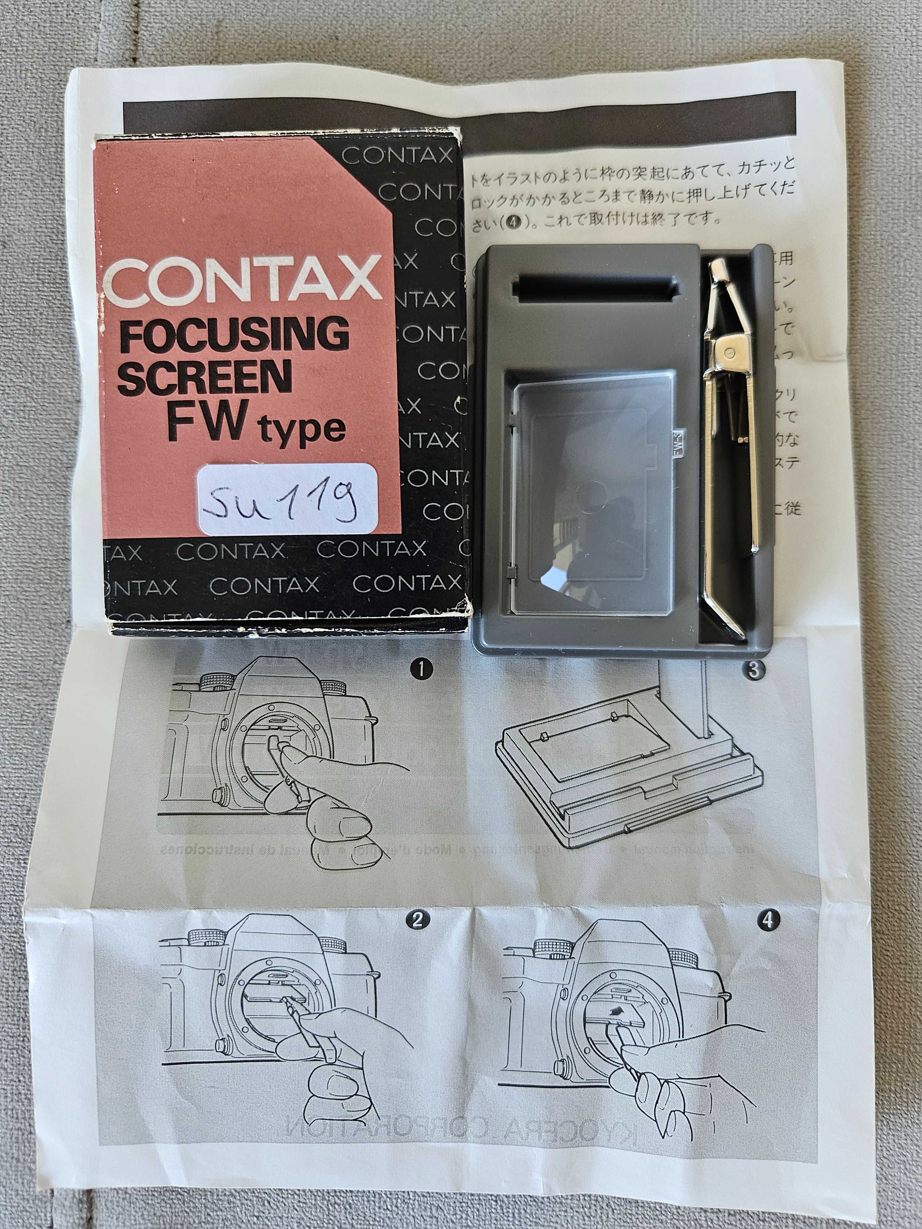 Contax RX w oryginalnym opakowaniu