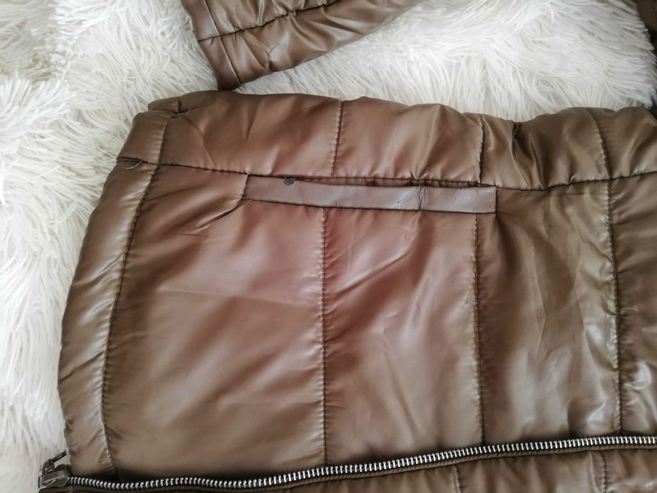 kurta Bershka S M 36 38 brąz