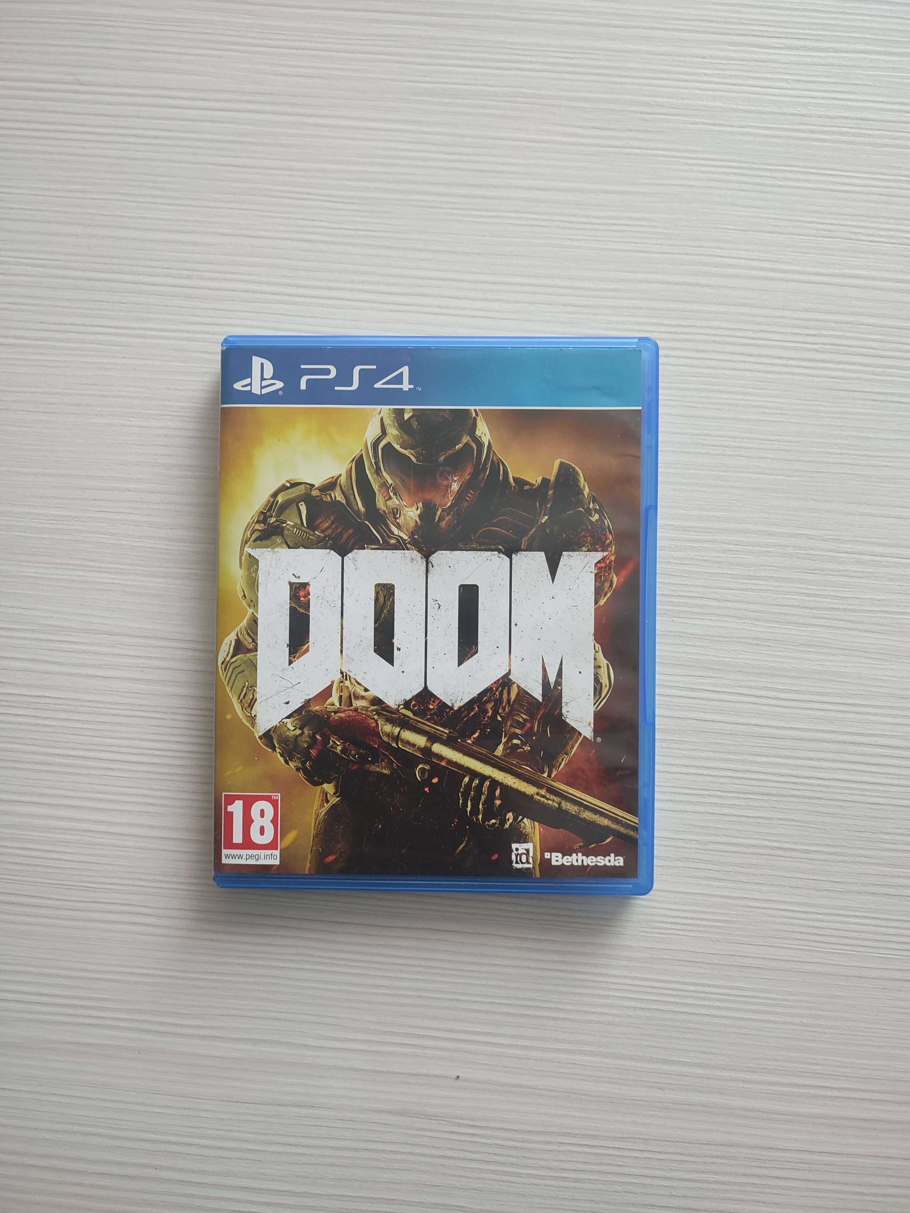 Doom 1 na PS4 w Dobrym Stanie