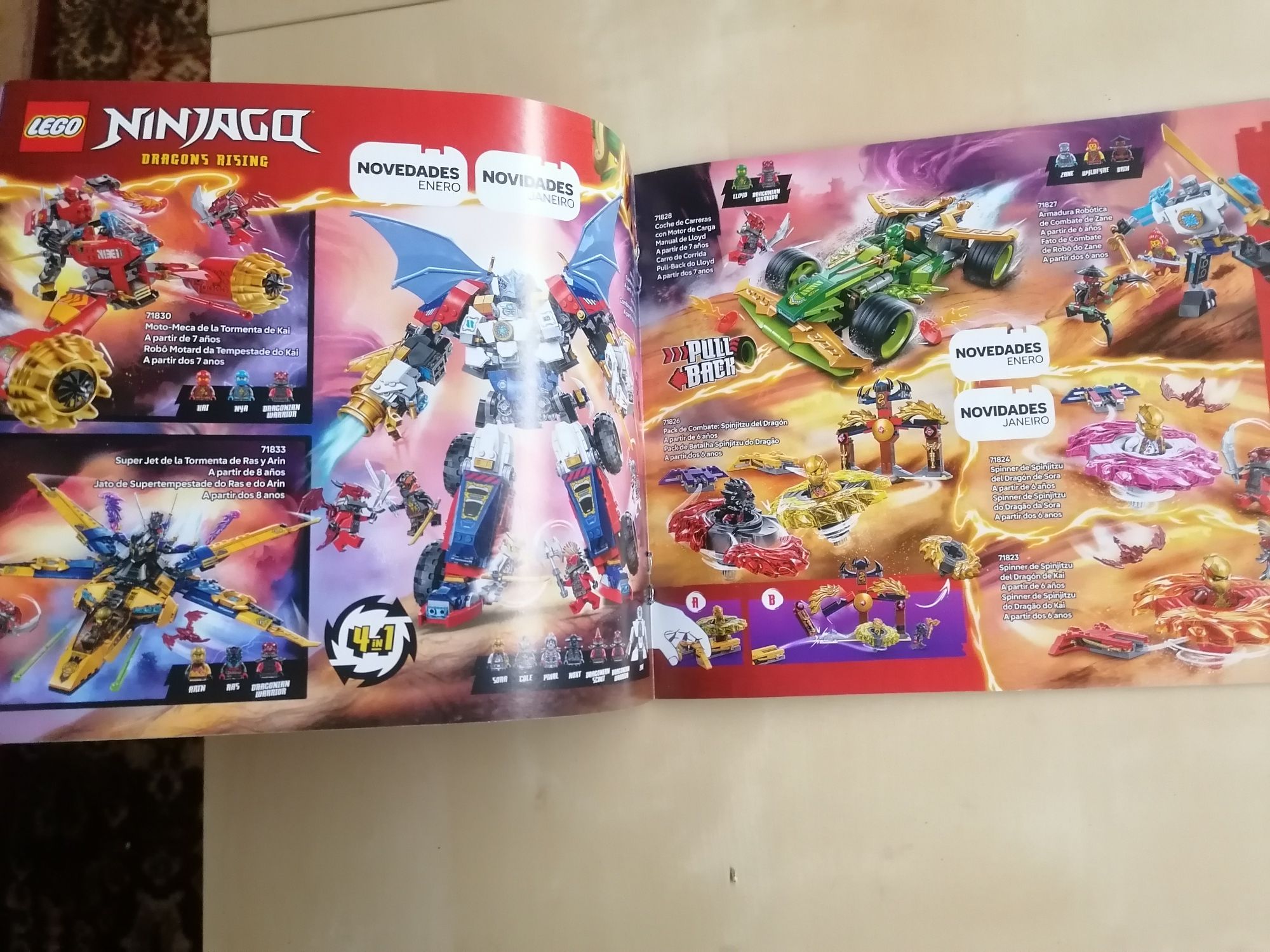 Catálogo da Lego de Janeiro a Junho 2025