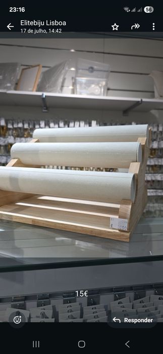 Expositor de pulseiras