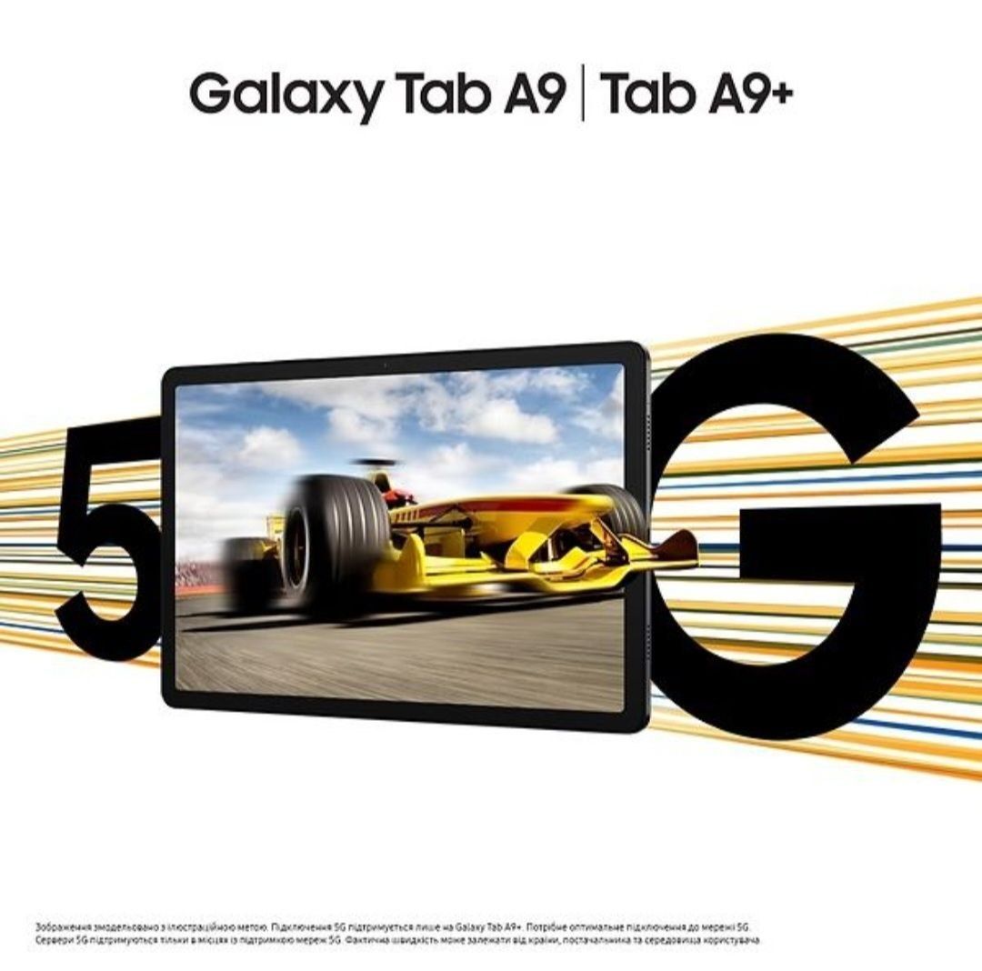 Планшет Samsung Galaxy Tab A9 4G 8/128GB Graphite (SM-X115NZAESEK)