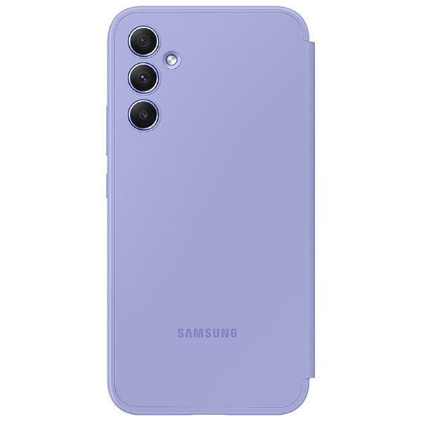 Etui Samsung Smart View Wallet Case dla Galaxy A34 5G - Jagodowy