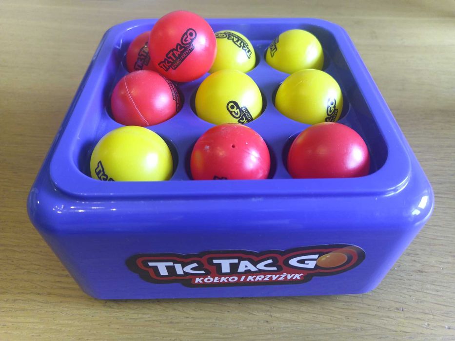 Gra kółko i krzyżyk Tic Tac GO / SPRAWNA / komplet / DARMOWA DOSTAWA