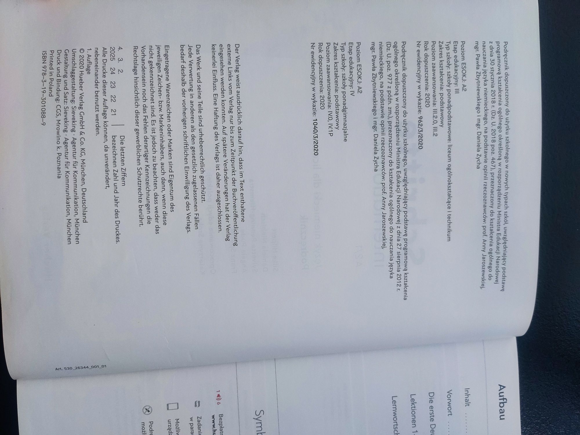 Schritte International A2.1 podręcznik