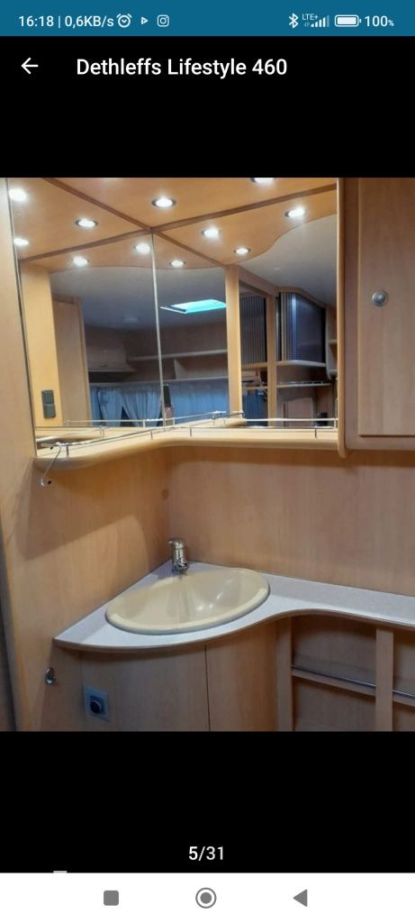 Dethleffs Camper Lifestyle 2003 zadbana, mover, roleta, przeddsionek