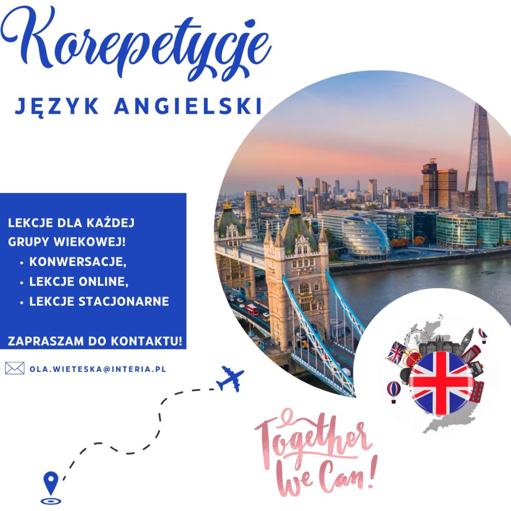 Korepetycje Język angielski