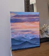 Obraz "Góry i niebiosa"